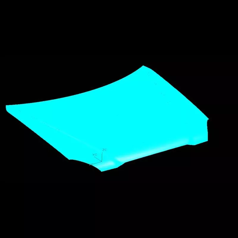 Stanzform für die Außenverkleidung der Motorhaube