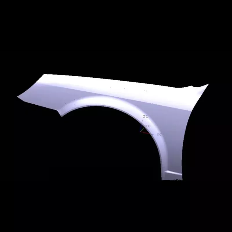 Stanzform für den linken Kotflügel für Kraftfahrzeuge