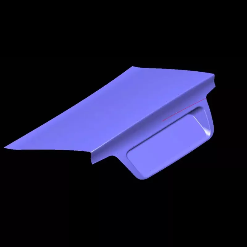 Stanzform für die Außenverkleidung des Kofferraumdeckels im Automobilbereich